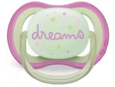 Schnuller dreams, hellgrün-lila